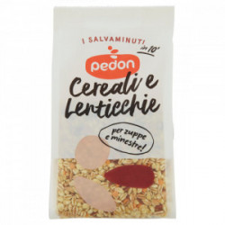 CEREALI E LENTICCHIE PER ZUPPE E MINESTRE