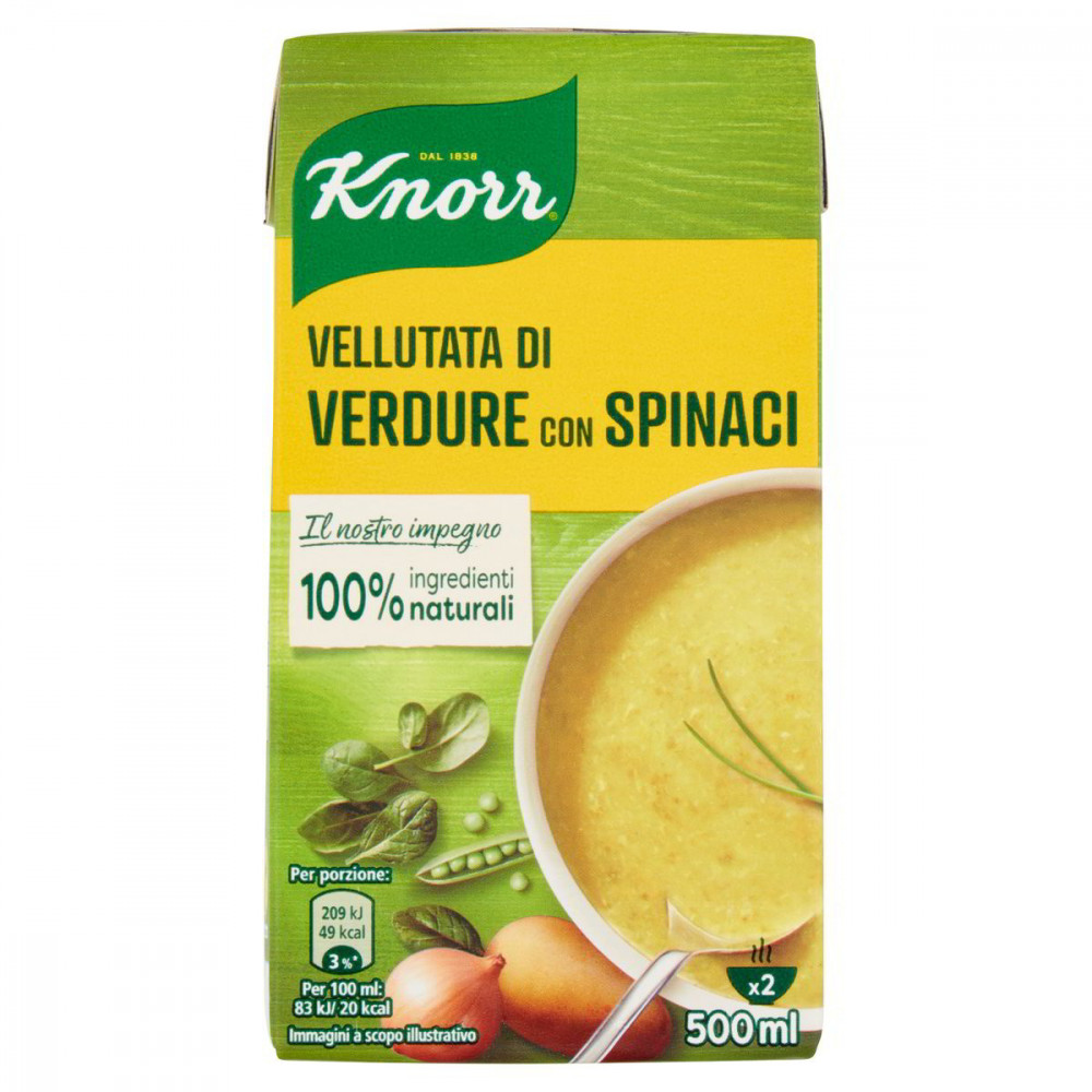 KNORR VELLUT.SPINACI ML.500