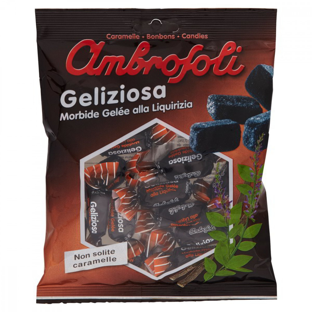 AMBROSOLI GELIZIOSA - GELATINE ALLA LIQUIRIZIA 130gr