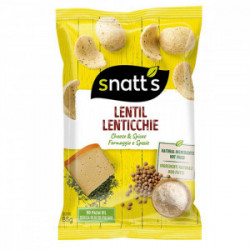 SNATT'S CHIPS DI LENTICCHIE CON FORMAGGIO E ERBE 85gr