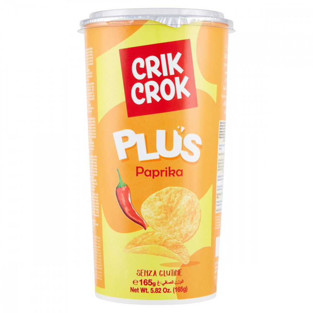 CRIK CROK PATATINE MAXI PAPRIKA 165gr