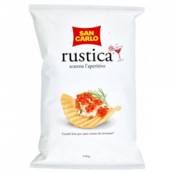 San Carlo Rustika chipsy - 190g