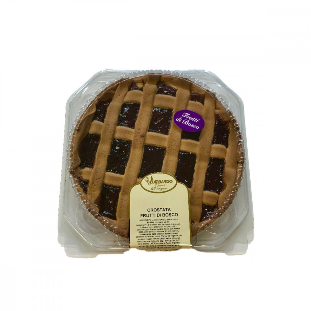 LOMBARDO CROSTATA RUSTICA AI FRUTTI DI BOSCO  450gr