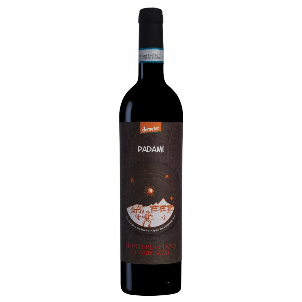 PADAMI VINO MONTEPULCIANO D'ABRUZZO BIODINAMICO DOC  750ml