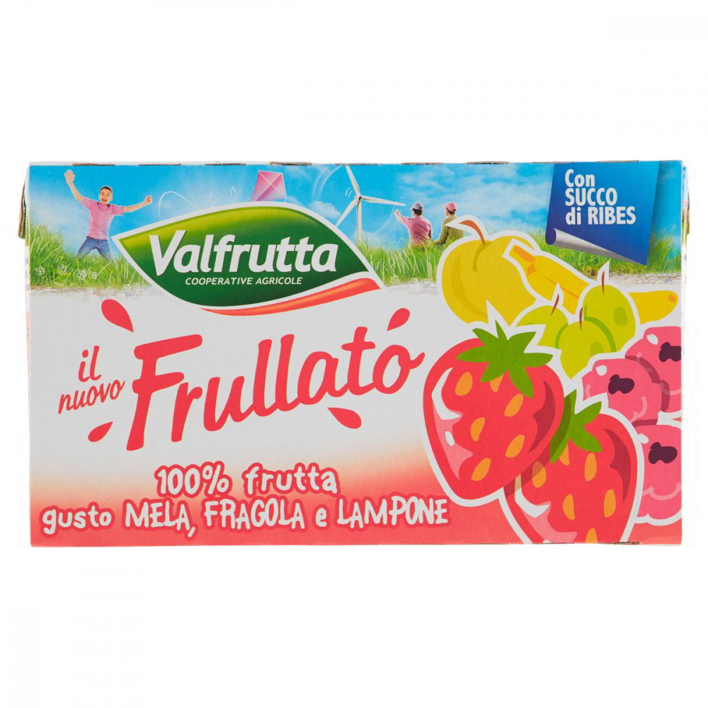 FRULLATO GUSTO MELA FRAGOLA E LAMPONE