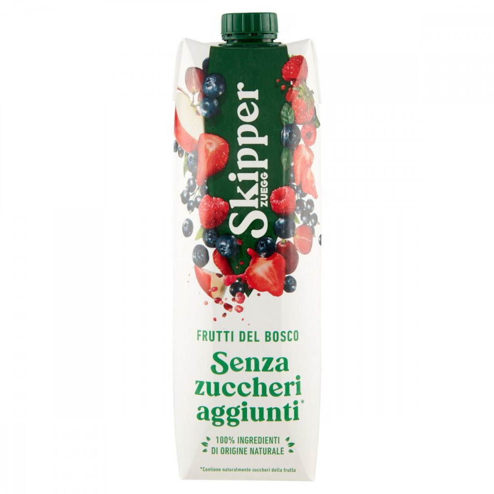 SUCCO FRUTTI DI BOSCO SENZA ZUCCHERO TETRA PACK