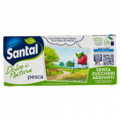 SANTAL PESCA S/ZUCCHERO ML.200X3