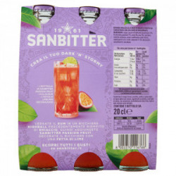 Sanbitter passion fruit aperitív bez alkoholu 3x200ml