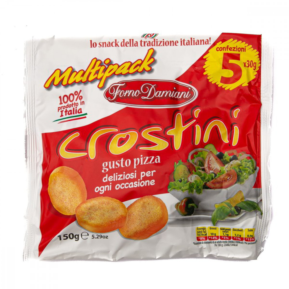 CROSTINI PIZZA MULTIPACK