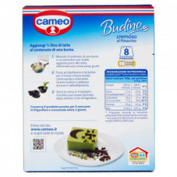 CAMEO BUDINO PISTACCHIO X 2 BUSTE 122gr