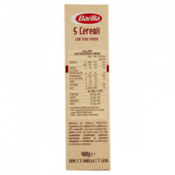 Barilla 5 cereali s červenou ryžou 400g