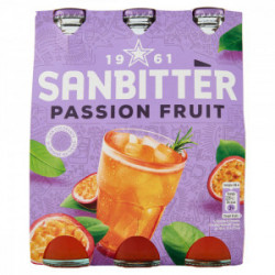 Sanbitter passion fruit aperitív bez alkoholu 3x200ml