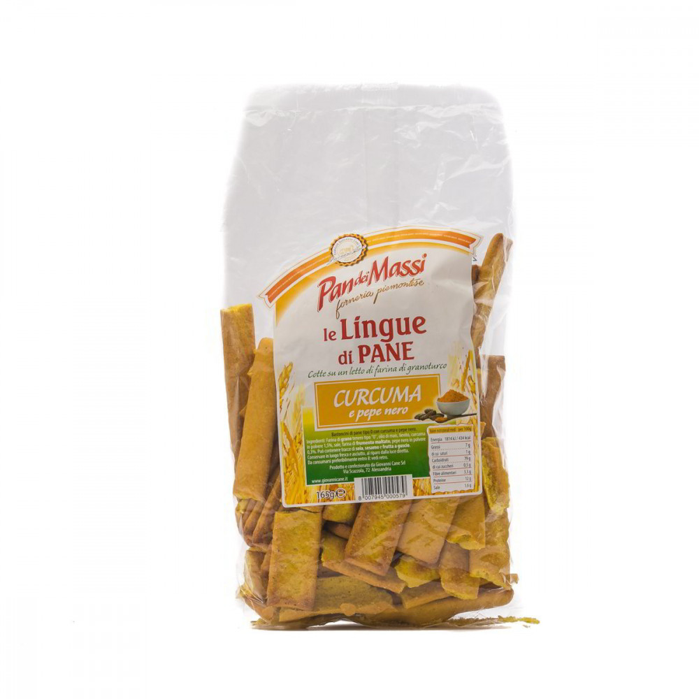 LINGUE DI PANE CURCUMA