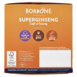 CAPSULE SUPERGINSENG COMPATIBILI DOLCE GUSTO