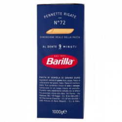 Barilla semolinové cestoviny Pennette Rigate n.72 1kg