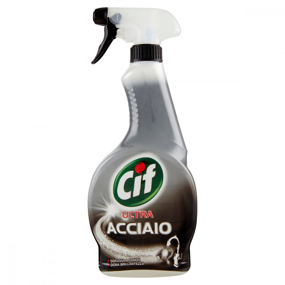 DETERGENTE ACCIAIO IN SPRAY