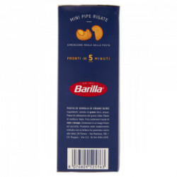 Barilla semolinové cestoviny Mini Pipe Rigate 500g