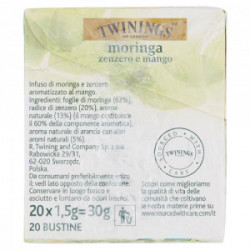 INFUSO MORINGA ZENZERO E MANGO