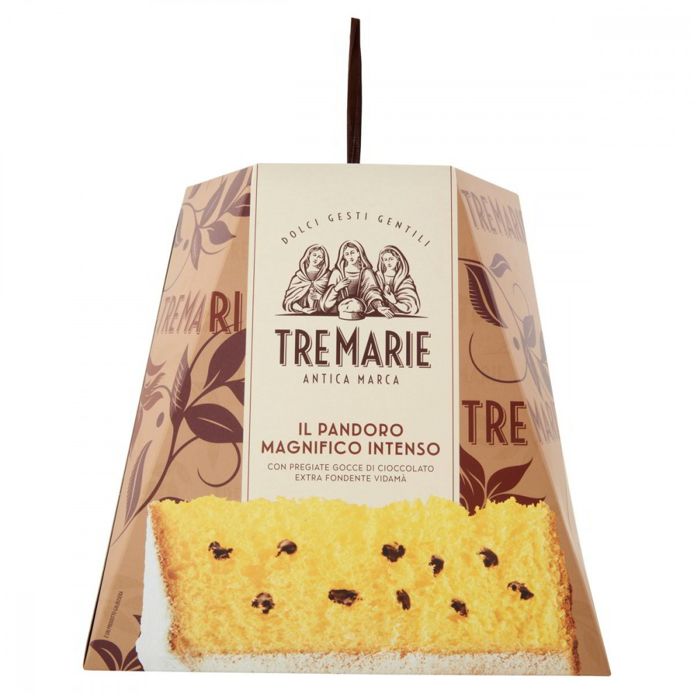 TRE MARIE PANDORO MAGNIFICO INTENSO CON GOCCE DI CIOCCOLATO  1KG