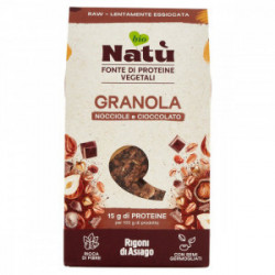 RIGONI DI ASIAGO GRANOLA PROTEICA BIO NOCCIOLE E CIOCCOLATO NATÃ  250gr