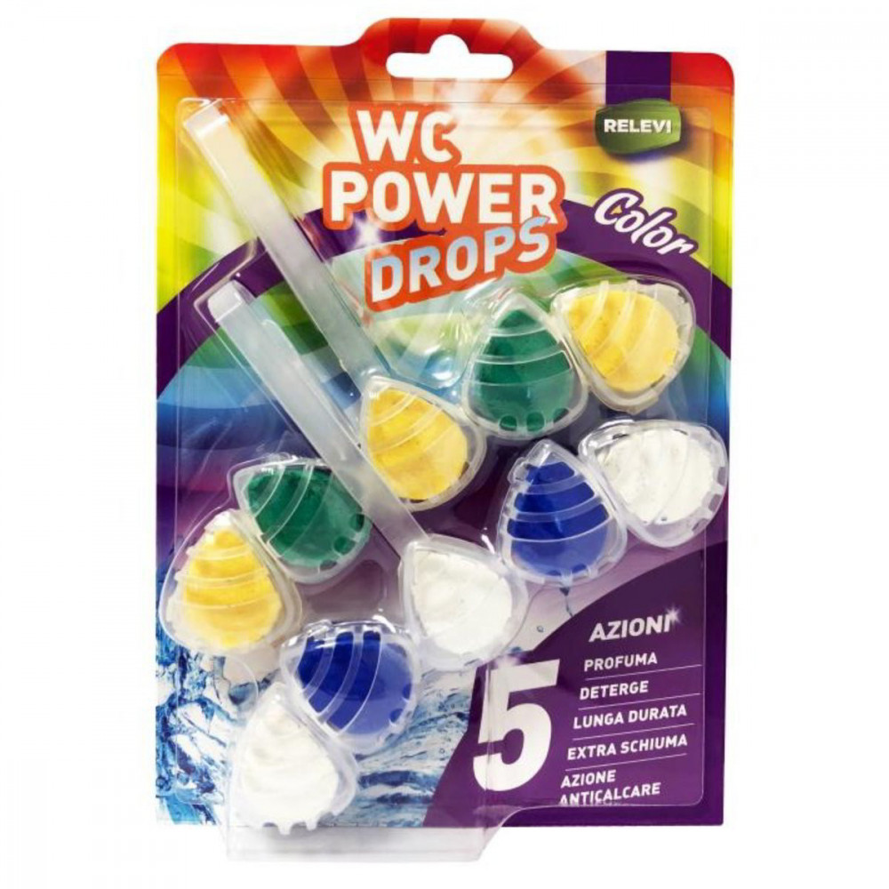 WC DEODORANTE POWER DROPS COLOR X2