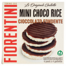 FIORENTINI CHOCO RISE GALLETTE RISO RICOPERTE X4 64gr