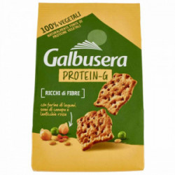 GALBUSERA MINI CRACKER CON LEGUMI E SEMI DI CANAPA  200gr