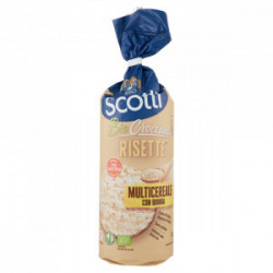 SCOTTI RISETTE MULTICEREALE CON QUINOA SENZA GLUTINE  130gr