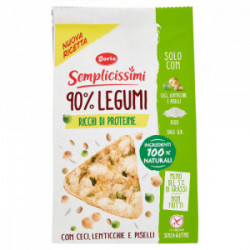 DORIA SNACK LEGUMI/RISO CECI/LENTICCHIE/PISELLI 60gr