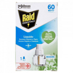 RAID ESSENTIALS RICARICA LIQUIDA 60 NOTTI 36ml