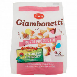 DORIA GIAMBONETTI GUSTO PROSCIUTTO MULTIPACK  40 X 8 PZ.gr