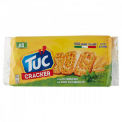 TUC CRACKER ROSMARINO ED ERBE AROMATICHE  31,25 X 8 PZ.gr