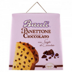 BAULI PANETTONE CON SCAGLIE DI CIOCCOLATO  750gr