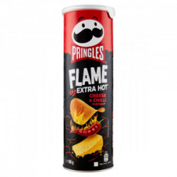 PRINGLES FLAME CHEESE AND CHILLY 160gr