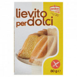 PEDON LIEVITO PER DOLCI SENZA GLUTINE  80gr