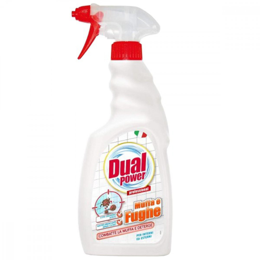 DUAL POWER DETERGENTE SPRAY MUFFA&FUGHE 500ml