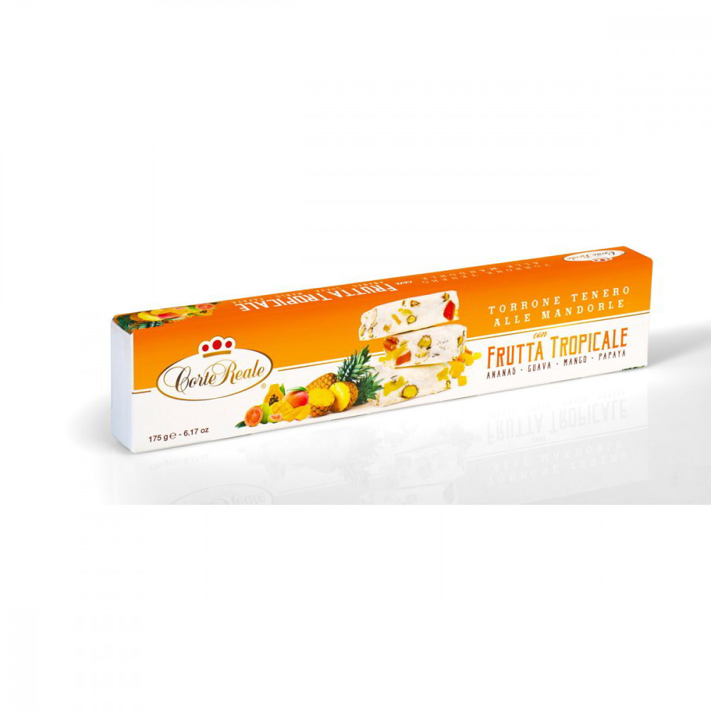 CORTE REALE TORRONE FRUTTA TROPICALE 175gr