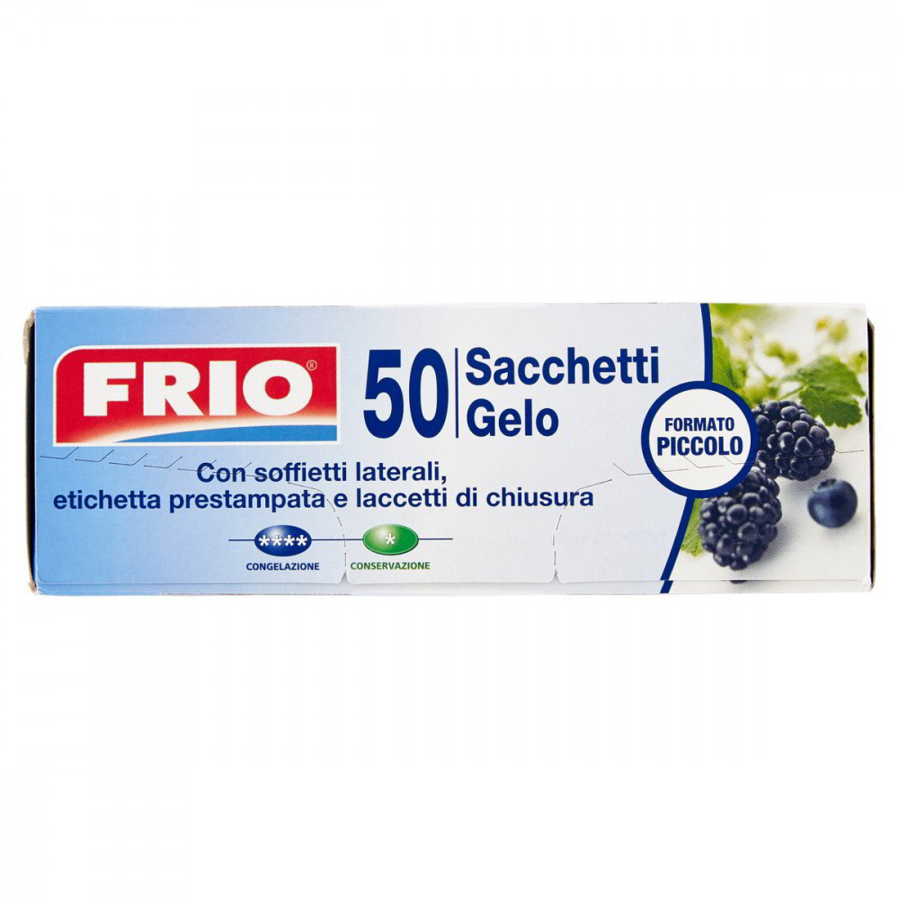 SACCHETTI GELO PICCOLO 19X26 ROTOLO 50 PZ