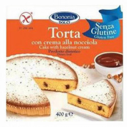 BONONIA DOLCI TORTA CREMA ALLA NOCCIOLA SENZA GLUTINE 400gr