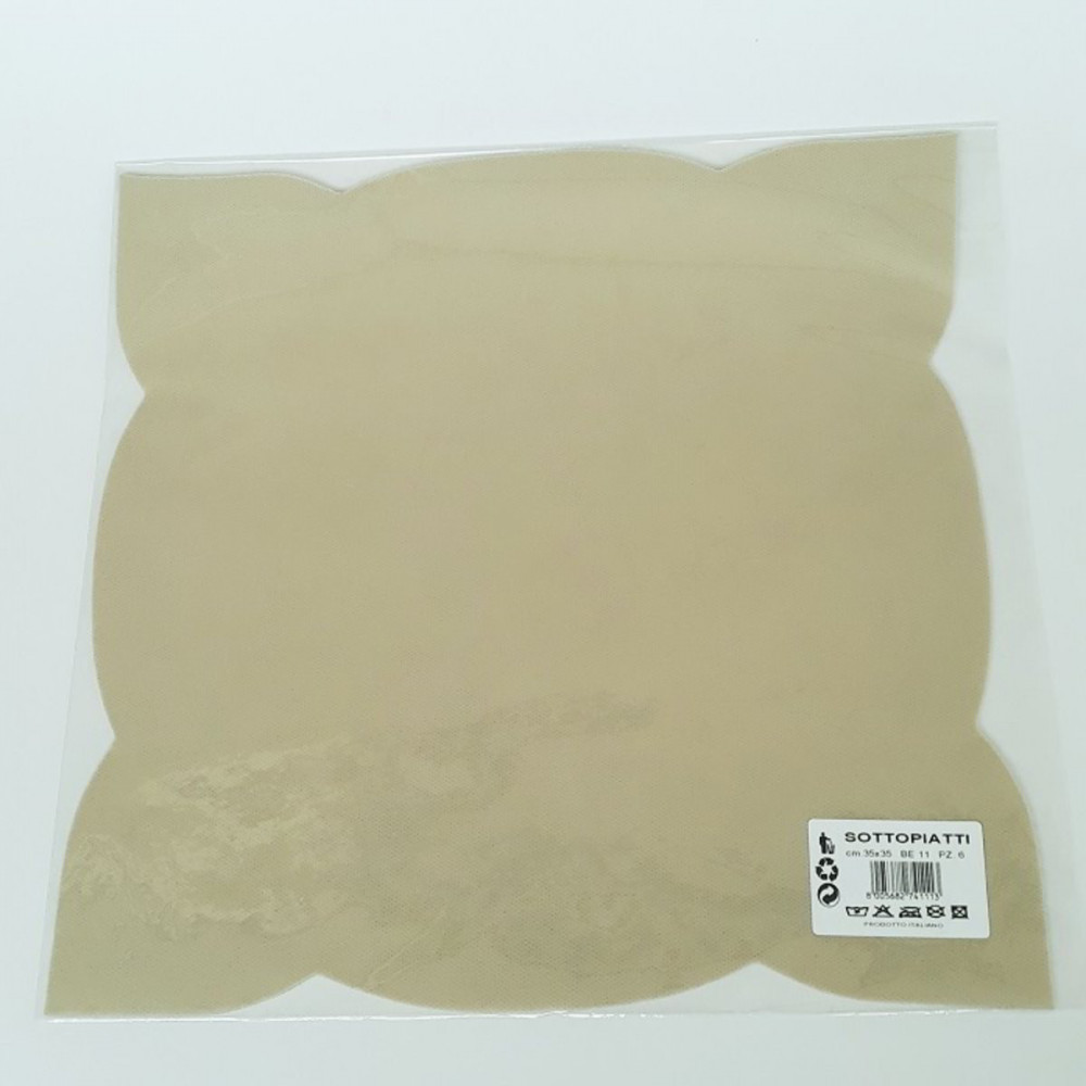 SOTTOPIATTO BEIGE TNT35X35