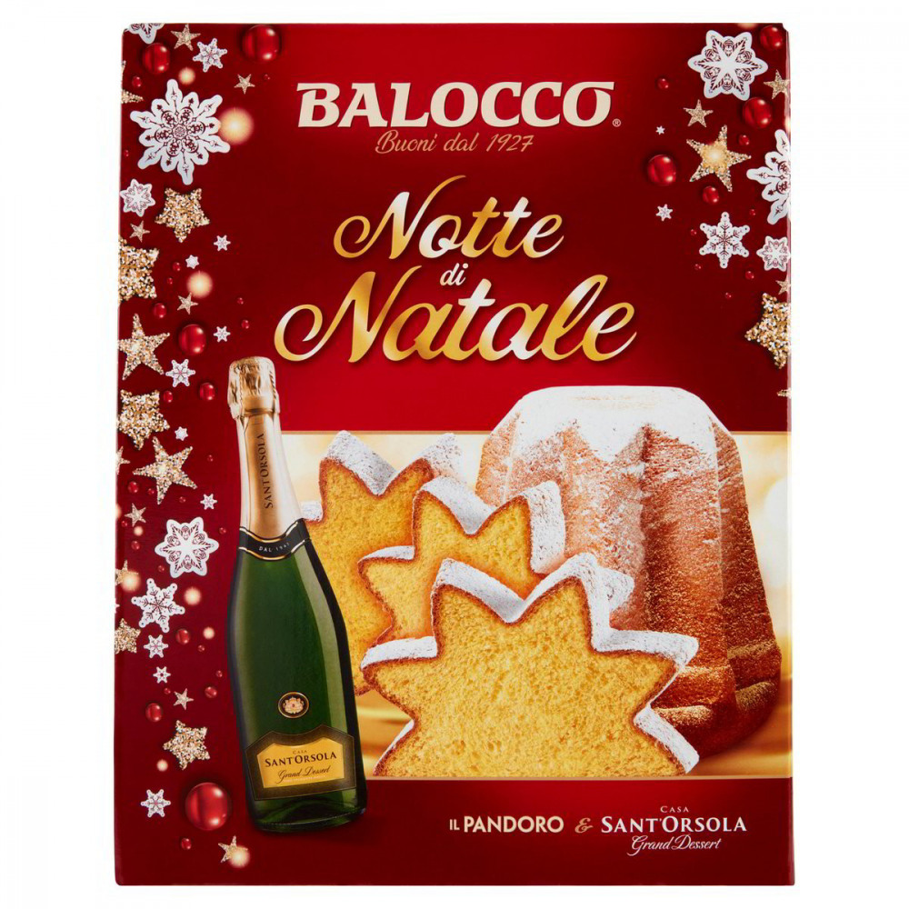 BALOCCO NOTTE DI NATALE PANDORO E CASA SANT'ORSOLA  750gr