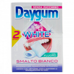 DAYGUM GOMME DA MASTICARE WHITE 30X2gr