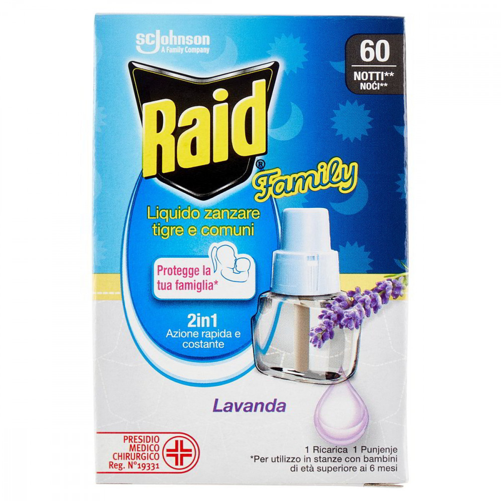 FAMILY LIQUIDO RICARICA 60 NOTTI LAVANDA