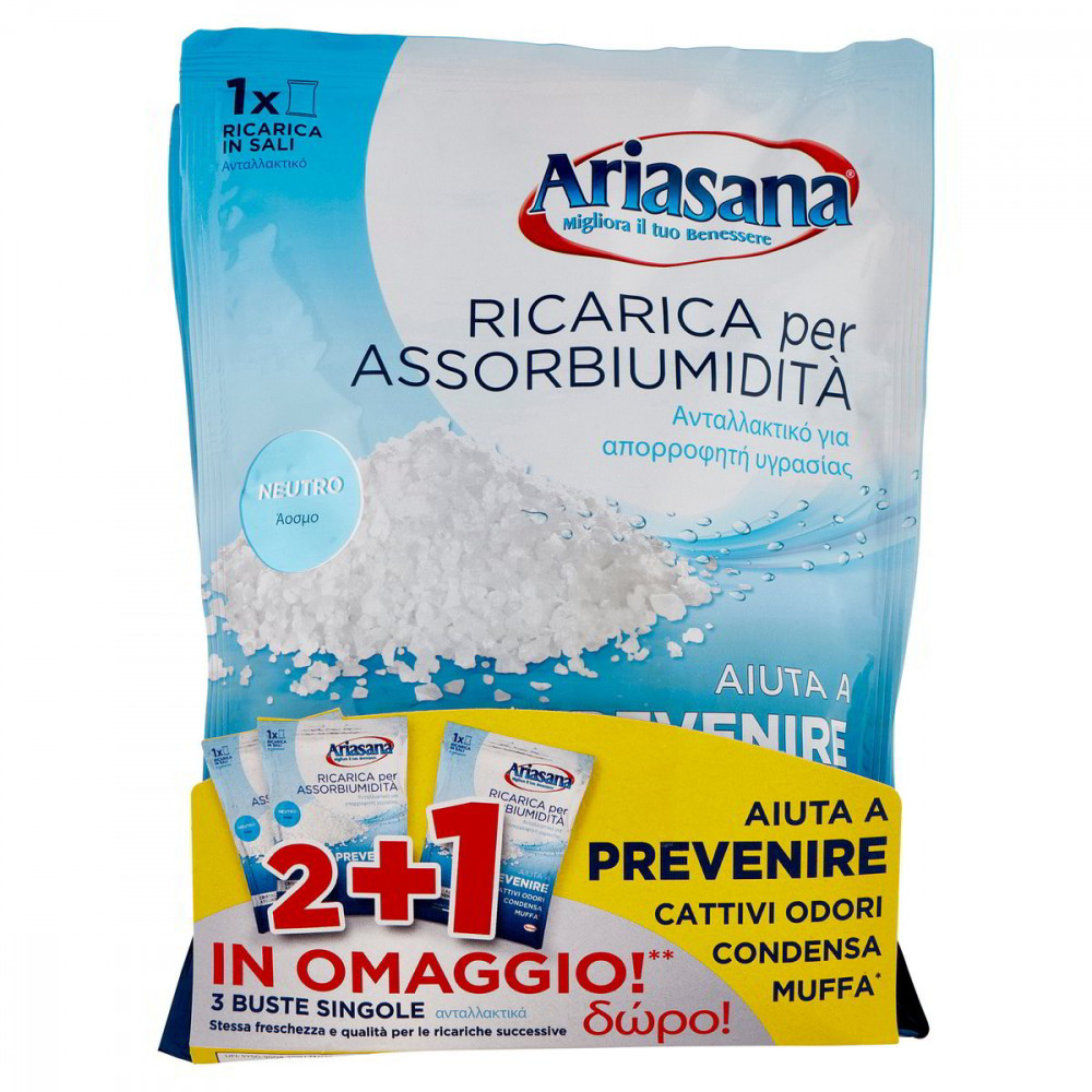 SALE ANTIODORE RICARICA 2+1