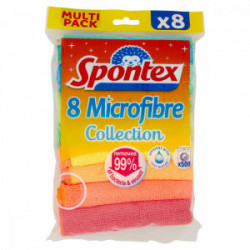 SPONTEX PANNO MICROFIBRA X8