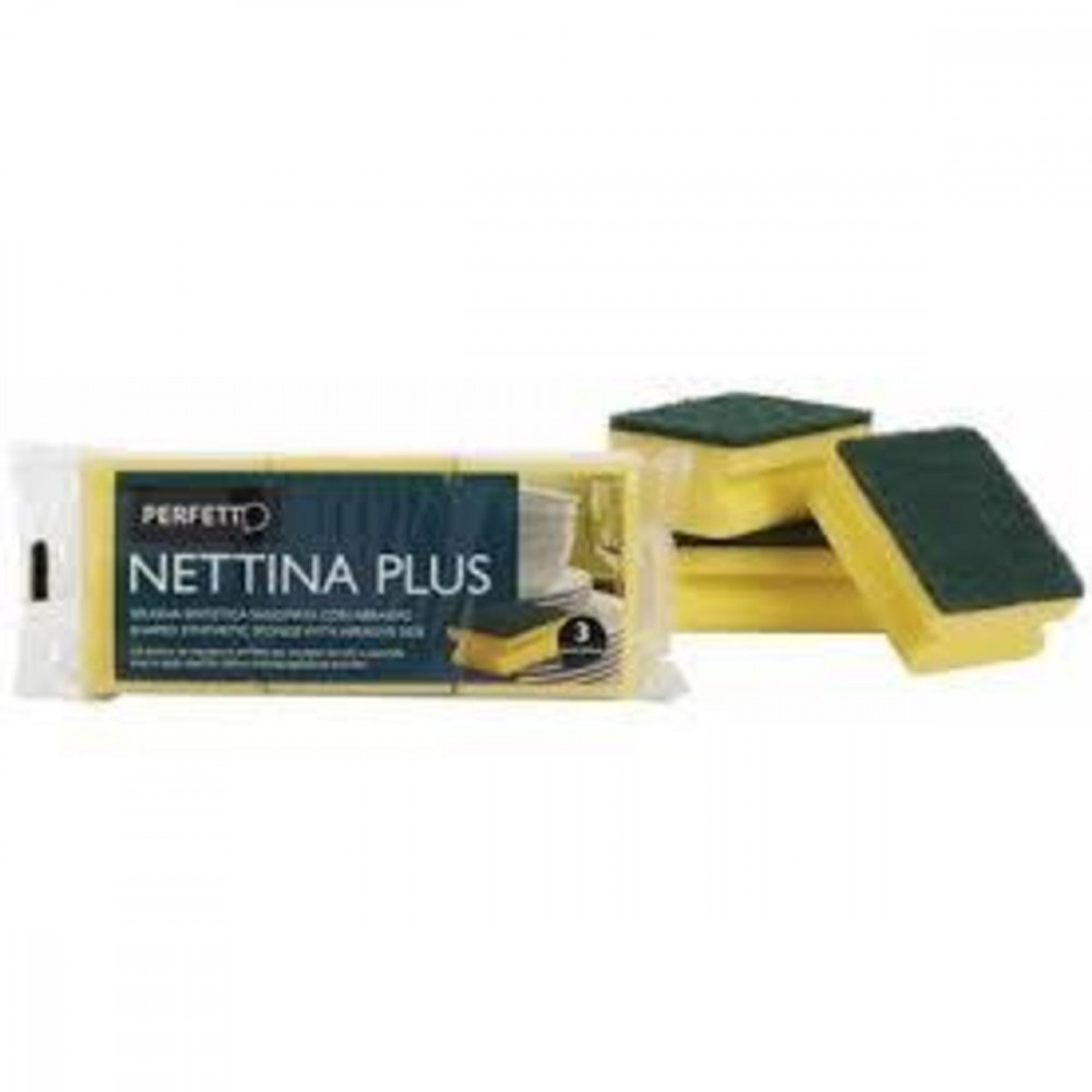 SPUGNA ABRASIVA NETTINA PLUS