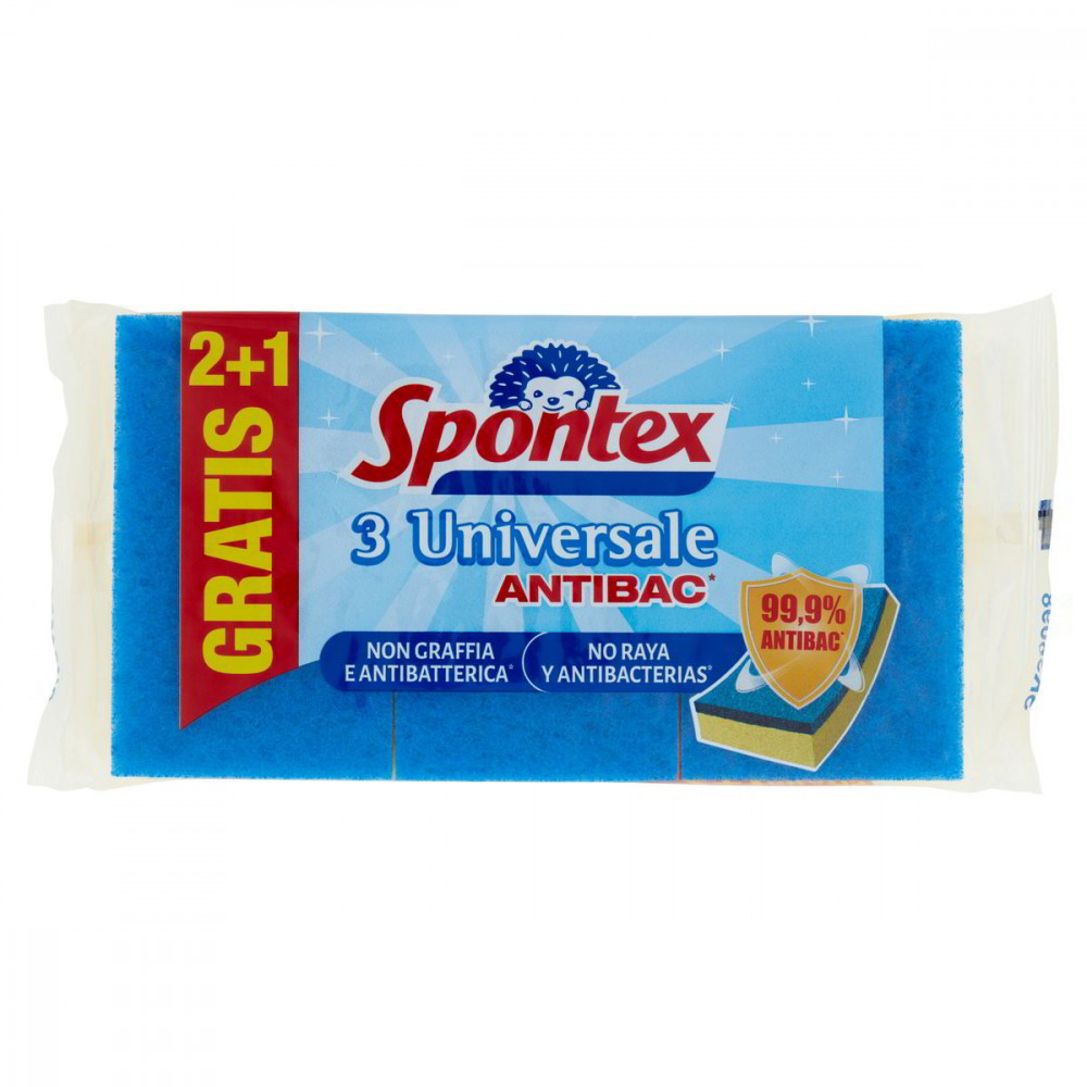 SPUGNA UNIVERSALE DELICATA 2+1