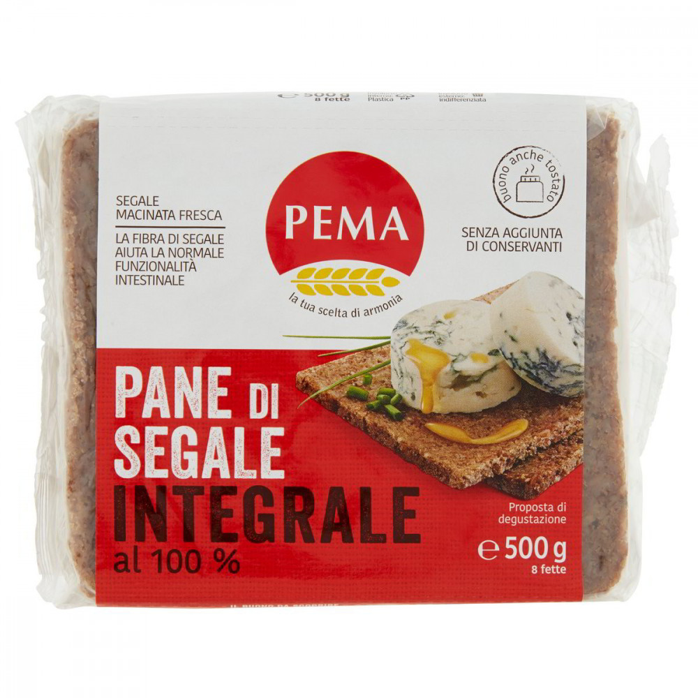 PANE DI SEGALE INTEGRALE