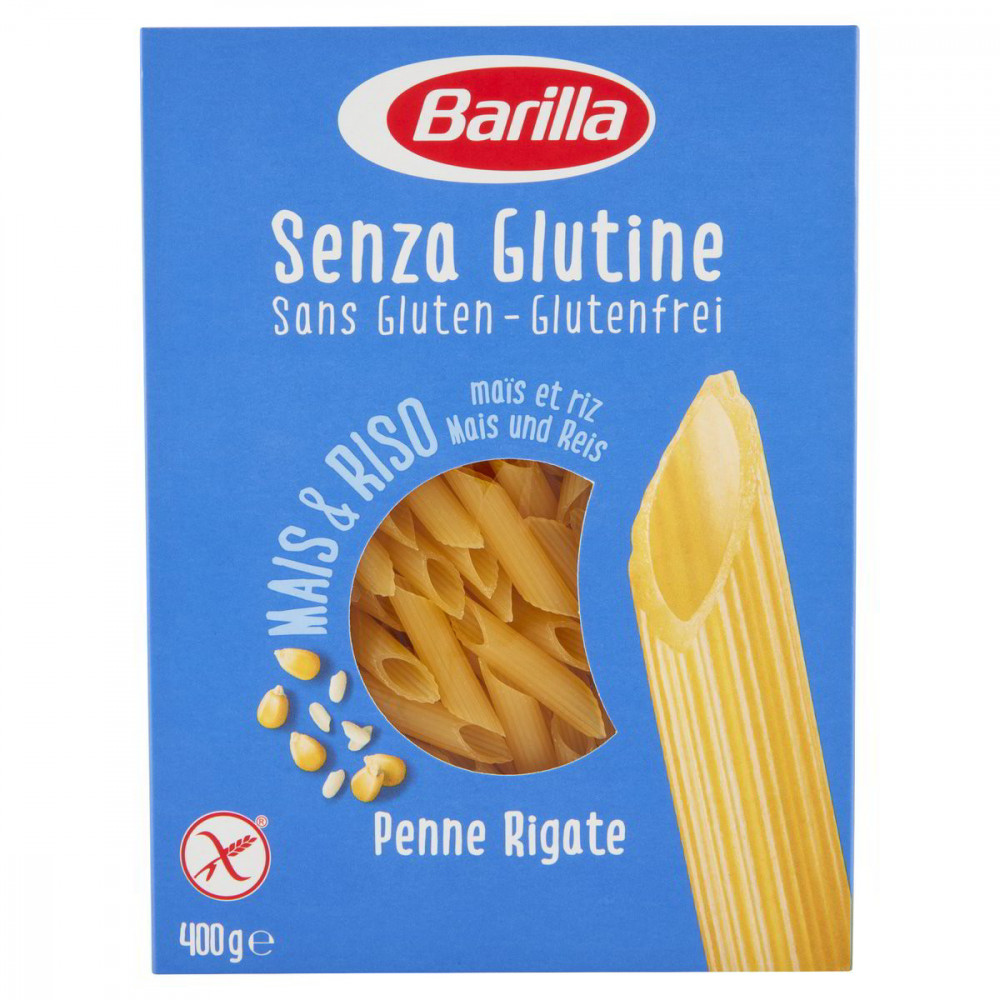 Barilla bezlepkové cestoviny Penne rigate 400g