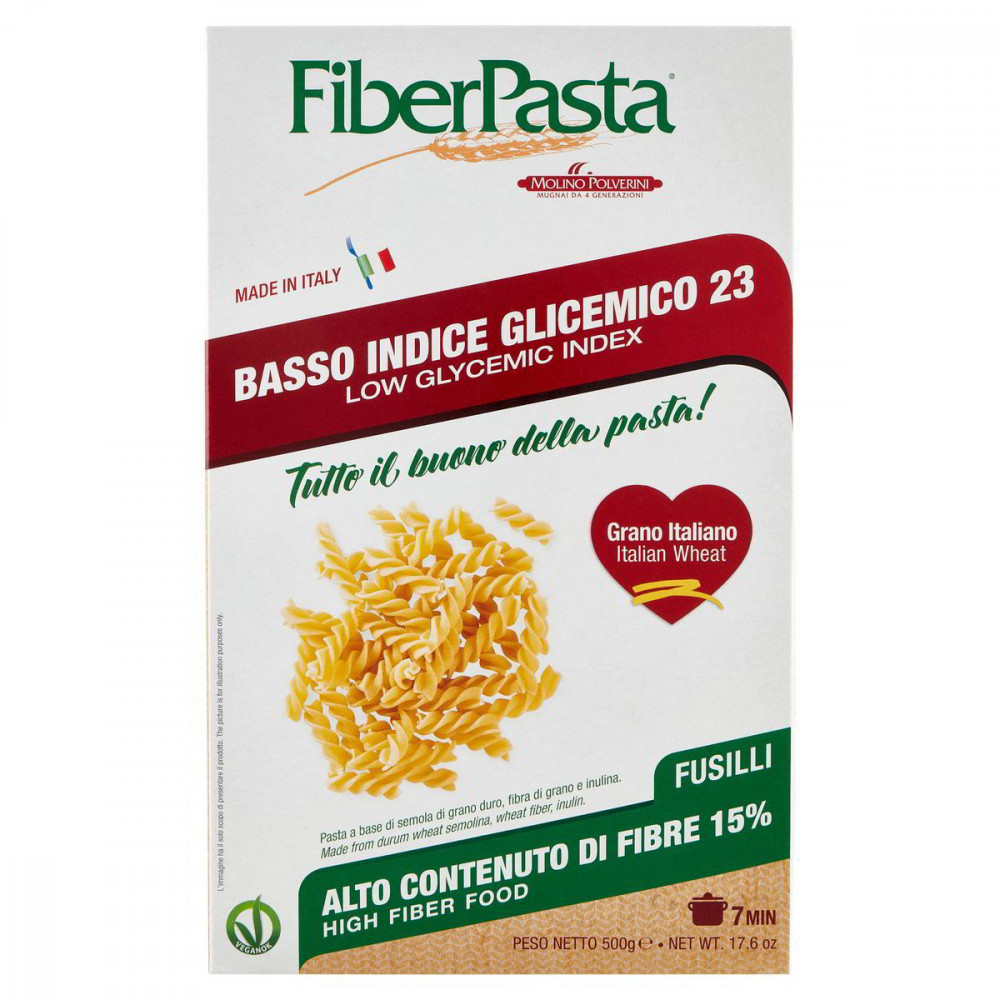 Fiber Pasta cestoviny Fusilli 500g